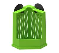 Plato para Reptiles - Plato de alimentación de Ranas con para Tanque, de Esquina antiescape, Suministros para Mascotas para Guardianes de recinto de terrario, Principiantes, criadores