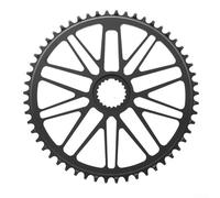 Plato para serie M9100 M8100, procesamiento CNC, 46/48/50/52/54T, apto para bicicletas plegables de carretera, compatible con velocidad variable (50T)