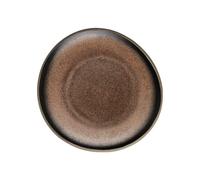 Plato Plano Rosenthal Junto De Cerámica De Bronce 16 Cm
