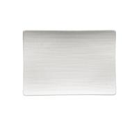 Plato Plano Rosenthal Mesh Blanco 18x13 Cm