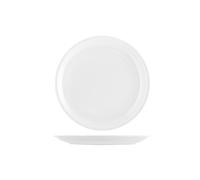 Plato Porcelana Roma Blanco Desayuno Cm17