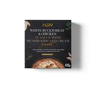 Plato preparado estilo gourmet trigo sarraceno, pollo y setas en salsa de nata - 415g