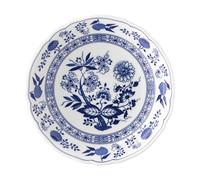 Plato Profundo Hutschenreuther Azul Con Diseño De Cebolla 19 Cm
