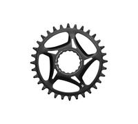 Plato Race Face 32T de montaje directo de acero de 12 velocidades Shimano negro