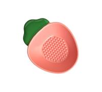 Plato rallador - Herramienta trituradora de cerámica multiusos con forma de zanahoria - Plato rallador de frutas, para limón, verduras, cítricos, queso, jengibre