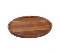 Plato rectangular de madera resistente con superficie lisa para una fácil limpieza, ideal para la hora del té del desayuno y organizar los artículos esenciales de cocina en casa (TP03 (grande))