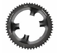 Plato ruta 4bra d.110 para shimano 105 5800 stronglight 53dts exterior negro 11v