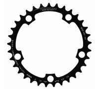 Plato ruta 5bra d.110 miche 33dts interior tipo shimano y campagnolo alu negro 9