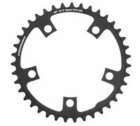 Plato ruta 5bra d.110 stronglight 39dts interior negro alu 7075 tipo shimano 9-1