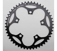 Plato ruta 5bra d.110 stronglight dural 48dts exterior negro tipo shimano 8-9v.