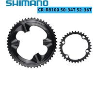 Plato Shimano Ultegra R8100 12s para FC-R7100 R8100 34T/50T/50-34T CR-R8100 de corona Shimano Original para Di2 R8100 R8170 R8150 50T