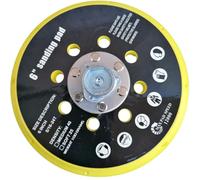 Plato Soporte Lijadora 150mm 14 Agujeros Para Festool - Base Velcro (Hook & Loop) para Lijadora Orbital - Plato de Lijado Profesional Alta Durabilidad - Para Discos Abrasivos 150 mm