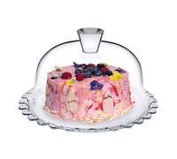 Plato Tarta Petite Patisserie Con Campana Vidrio Ø 26,4CM Pasabache Buffet