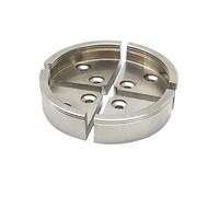 Plato torno de madera, juego de mandíbula de pasador redondo chapado for TASP 100mm, 4 mandíbulas, accesorios de torneado de carpintería, Portabrocas de desplazamiento autocentrante (Size : 1 X ROUND
