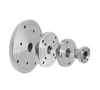 Plato torno de madera, placa frontal m33 X 3,5mm 1 "/8tpi, plato de fresado for herramientas de torneado de madera (Color : 150mm 1inchX8TPI)