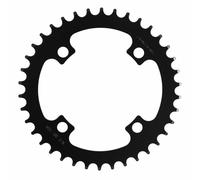 Plato vae-e-bike 4bra d.104 para bosch miche 38dts mono negro acero 8-9-10v