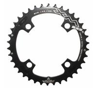 Plato VAE-e-bike 4bra d.104 para Yamaha Miche 38dts exterior triple-doble negro