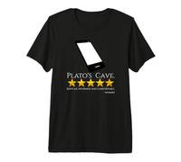 Platón - Filosofía Griega Antigua - Alegoría De La Cueva Meme Camiseta Premium