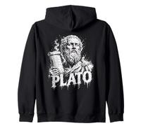 Platón Filósofo Griego Antiguo Pensador ateniense Sudadera con Capucha