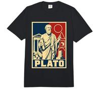 Platón Filósofo Griego Antiguo Sabiduría Clásica Comfort Colors Adult Heavyweight T-Shirt
