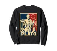 Platón Filósofo Griego Antiguo Sabiduría Clásica Sudadera