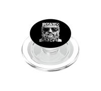 Platón Funny Philosophy Pop Art Retrato Filósofo PopSockets PopGrip para MagSafe