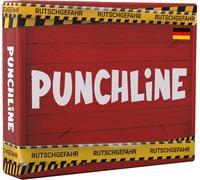 Platonia Games PUNCHLINE - Versión Alemana- Juego de Fiesta Culto - Juego de Mesa para Adultos - Cumpleaños, Fiestas, Vacaciones, Regalo - Humor Negro