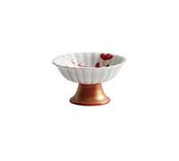 Platos apilables para servir bandeja multifuncional vajilla de cerámica pintada a mano una vajilla tazón de postre tazón de cocina pizza pasta plato plato de postre (color: 1) (1)