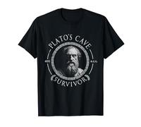 Plato's Cave Survivor Alegoría Caverna Platón Filosofía Camiseta