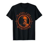 Plato's Cave Survivor Alegoría Caverna Platón Filosofía Camiseta