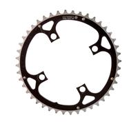 Platos con rampa de aleacin Origin8 104 mm x 44 dientes negro/plata