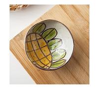 Platos de Aperitivo Snack Placa Bowl Dump Save Appetizer Plate Fries Decoración de fiesta caramelo Adecuado for Home Kitchen Restaurant Platos de Postre