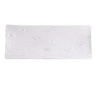 Platos de Cena Platos Plato plano rectangular en relieve, plato largo de cerámica, sushi, sashimi restaurante Plato de Comida Platos Llanos Apilables