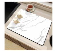 Platos de Cocina de Secado, Estera for secar Platos, Estampado de mármol, Barro de diatomeas, Almohadilla de Drenaje for Cocina, Multicolor, Varios tamaños(Color 5,20x30cm)