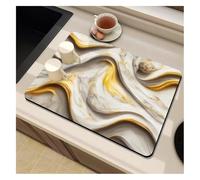 Platos de Cocina de Secado, Estera for secar Platos, Estampado de mármol, Barro de diatomeas, Almohadilla de Drenaje for Cocina, Multicolor, Varios tamaños(Color 8,40x60cm)