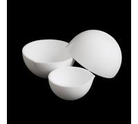 Platos de evaporación de PTFE: platos de laboratorio resistentes al ácido y de fondo redondo for químicos e investigadores(50ml)