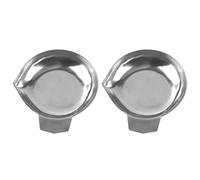 Platos de pesaje precisos de acero inoxidable, excelentes para mediciones precisas en cocinas y laboratorios, análisis, bandeja de pesaje portátil