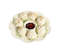 Platos de salsa de flores, plato de condimento en forma de flor | Platos de condimento para remojar flores - Platos de aperitivo en forma de flor, cuencos de remojo para café, reunión familiar