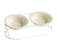 Platos elevados para Mascotas, Lavabo de alimentación Elevado, alimentador de Agua Mejorado, diseño de Apertura Amplia Antideslizante, para Cachorros, Comedor, hidratación, de la fatig