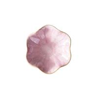 Platos Exhibición de Joyas Accesorios for Fotos Mini Placas Almacenamiento for para Cerámica(Pink)