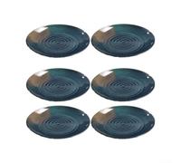 Platos Melamina 6 para uds Reutilizables Antiroturas 27.8cm Platos(27.8cm) | Melamina irrompible, reutilizable, ligero, 27.8cm para máximo, para ideal uso diario