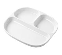 Platos para controlar las raciones, Plato De Cena De Cerámica, Plato De Dieta Bariátrica, Plato Dividido Simple Con 3 Compartimentos, 1 Paquete