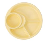 Platos para controlar las raciones, Plato De Cerámica for Almacenamiento De Alimentos, 1 Paquete De Plato De Cena for Comer Platos Divididos De Dieta Bariátrica