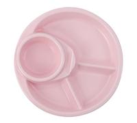 Platos para controlar las raciones, Plato De Cerámica for Almacenamiento De Alimentos, 1 Paquete De Plato De Cena for Comer Platos Divididos De Dieta Bariátrica
