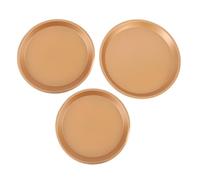 Platos para Pizza de Acero al Carbono, Bandejas para Hornear 10, 11 y 12 Pulgadas, Distribución Uniforme del Calor - Durabilidad Profesional, Multifuncional para Hornear, Uso en