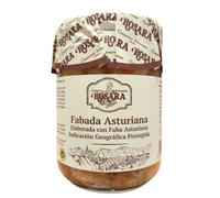 Platos Preparados Fabada Asturiana con Compango | Rosara - Conservas en Bote de Cristal, Receta Artesana, 445 Gramos, Fabes de Asturias Gourmet
