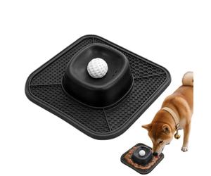 Platos texturizados para cachorros, comederos lentos interactivos, platos de silicona, herramientas calmantes de enriquecimiento de perros, estaciones dispensadoras de caldo de huesos nutritivo para