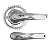 Platos y bielas City cadena de aluminio Sunrace Sturmey Archer 170 mm 38D. 3-32 (6-7-8V.) 38T