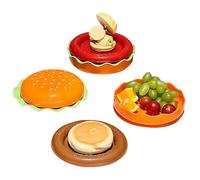 Platos y cuencos - Divertidos recipientes para salsas decoración de mesa | Servir salsa entrante vajilla vajilla para abreviar ayuda a la parrilla, cenar en casa, adultos y fiestas infantiles
