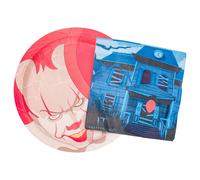 Platos y servilletas de papel desechables para fiestas Silver Buffalo IT Cap tulo 2 Pennywise el Payaso, paquete de 32